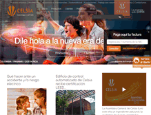 Tablet Screenshot of celsia.com